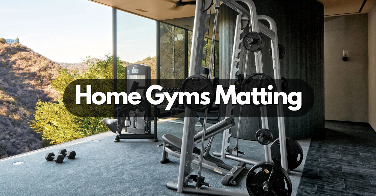 An Excellent Option for Home Gyms Is Rubber Matting Canada Mats