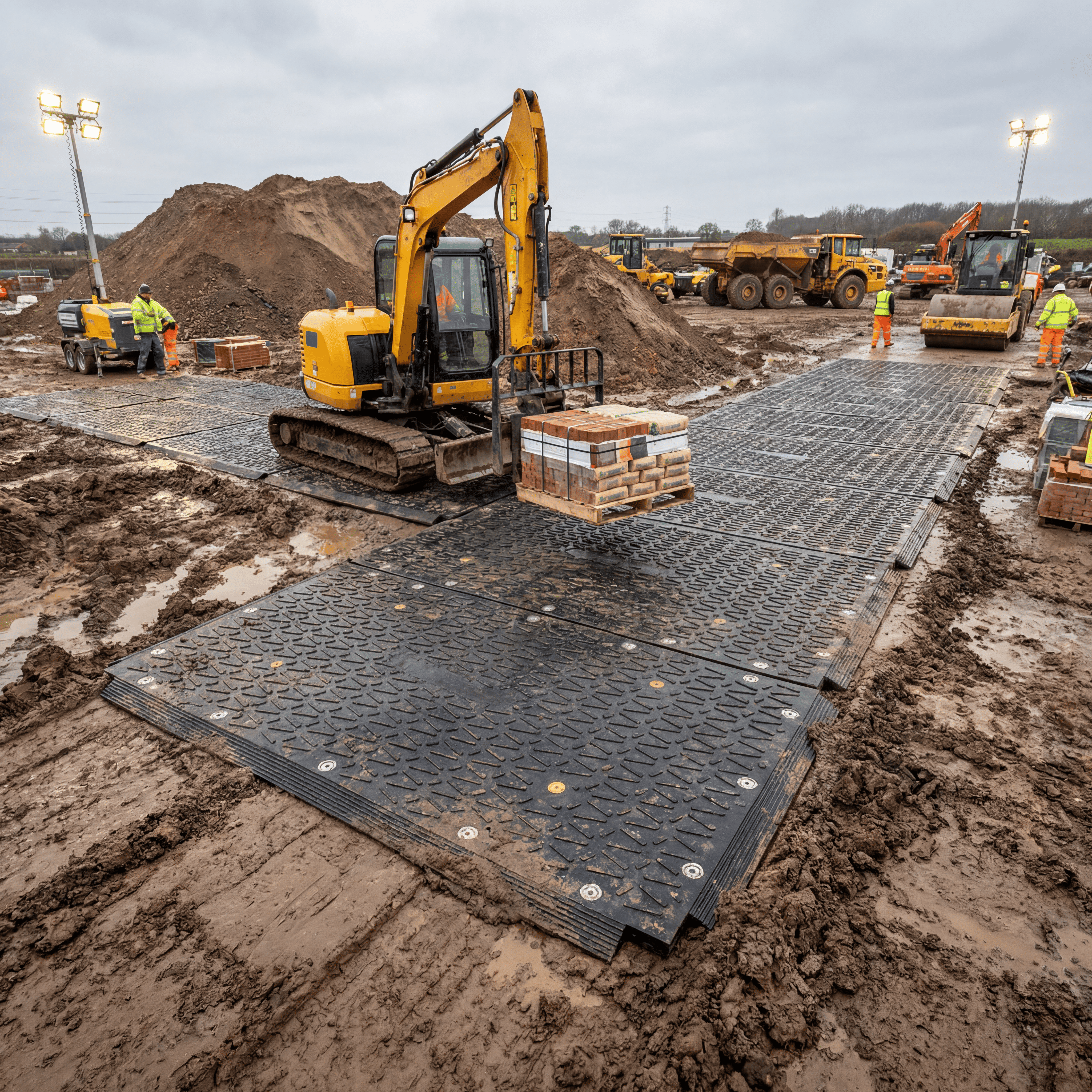 Viper Deck Heavy Duty Ground Protection Mat - Canada Mats