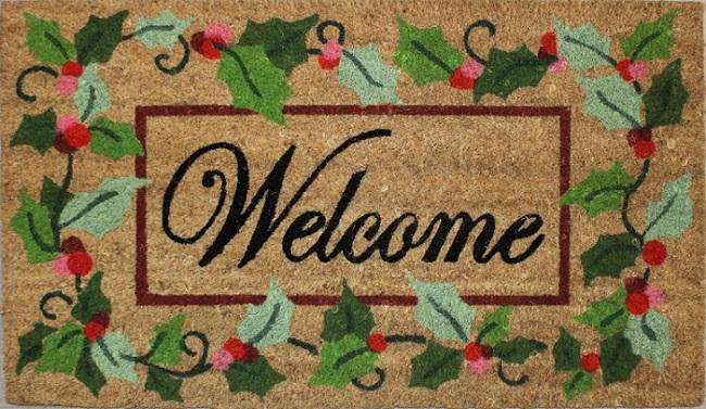 COCO MATS - HOLIDAY BORDER WELCOME
