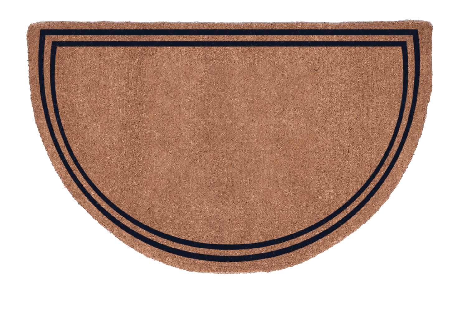 Half Round Double Border Doormats 38x60 Canada Mats