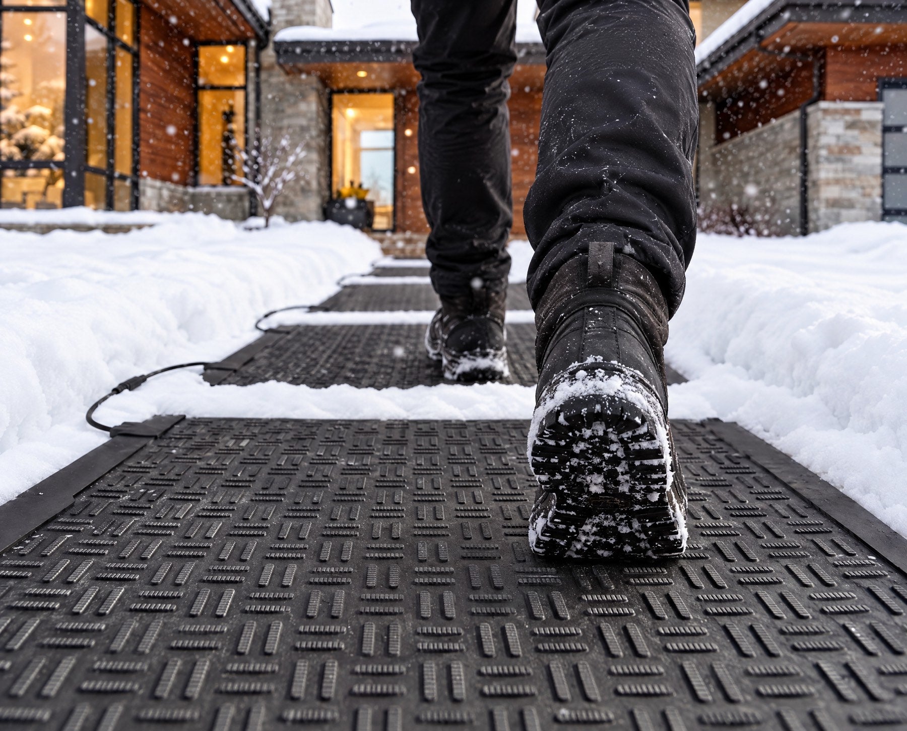 HotStep: Raised cross-tread grip