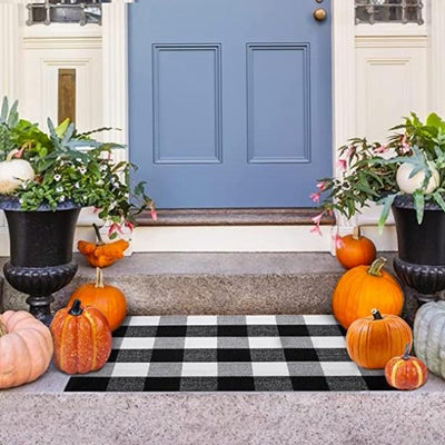 Stylish Fall Door Mats For Your Front Porch