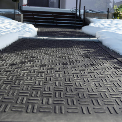 Stay Safe This Winter with Hot Step Snow Melting Heated Mats from Canada Mats