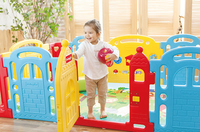 The Tale Of Two Products – Dwinguler Castle Playpen & Its Extension Kit!