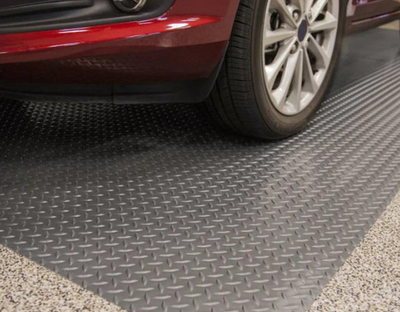 The Ultimate Garage Flooring Solution: Roll Out Mats