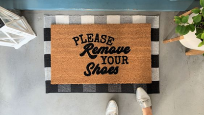 Remove Your Shoes With These Doormats