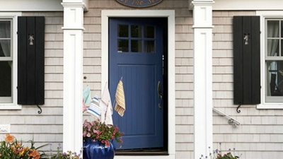 Nautical Theme Front Door Decor