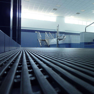 Maximize Safety and Hygiene in Wet Areas with Heron Rib Drainage Matting