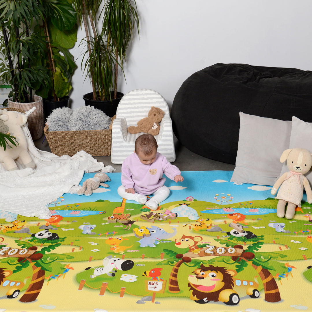 Dwinguler Playmat - Zoo - Large - Canada Mats