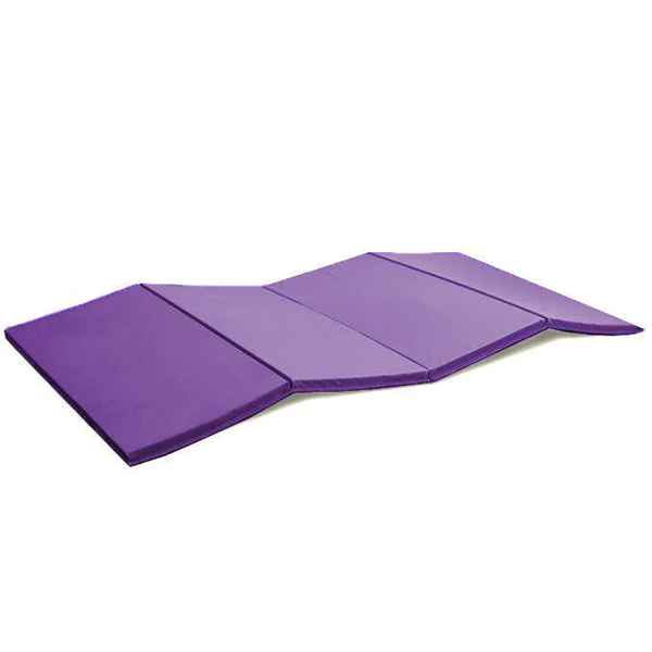 Rainbow Folding Gym Mat - 4' x 8