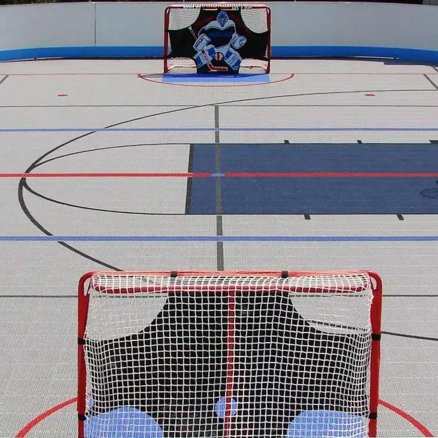 Outdoor Roller Hockey Sports Tiles