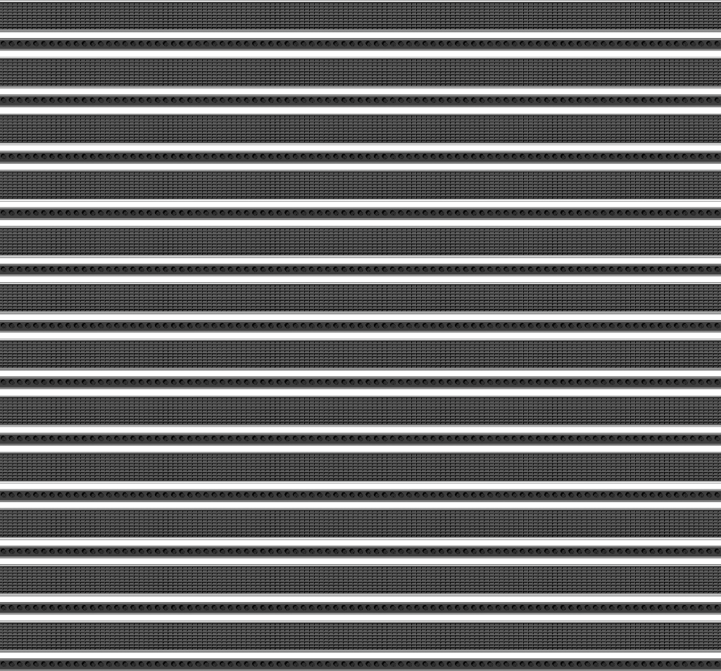 Top Clean Trend 17 with Grooved Rubber and Brush Strip Canada Mats