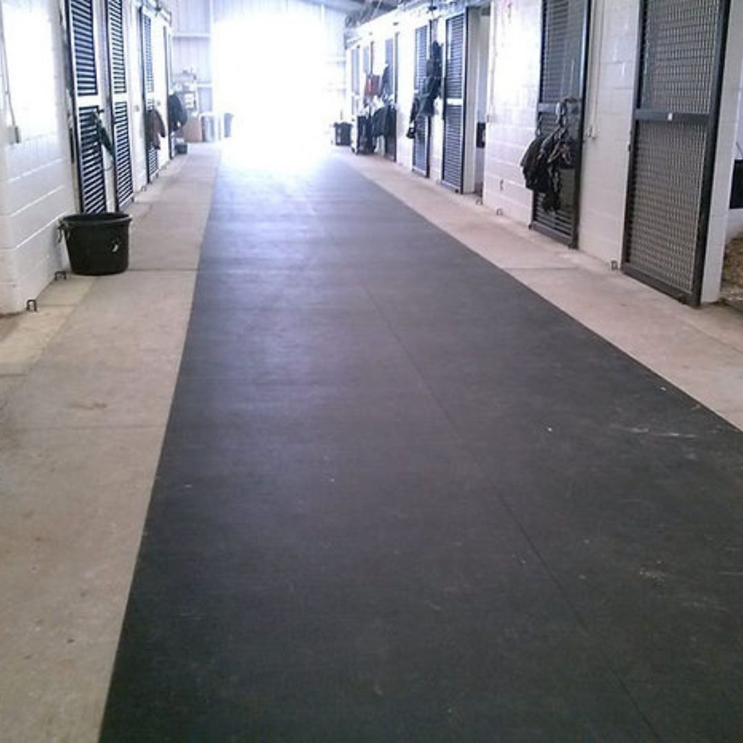Re-Vulcanized Horse Stall Rubber Mats Canada Mats