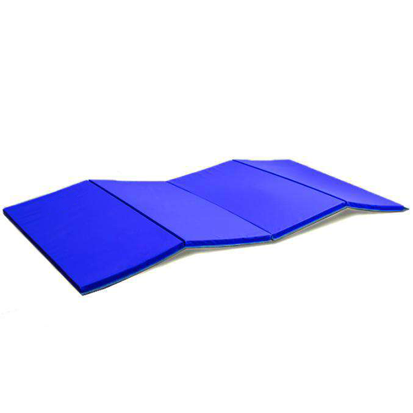 Folding Gym Mats - 6x12 ft x 2 inch V2 18 oz