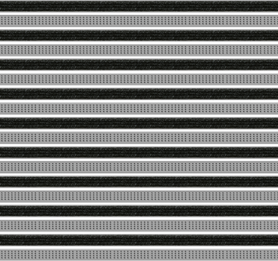 Top Clean Stabil Aluminum Entrance Matting - 12mm with Ribbed Carpet & Cassette Brush