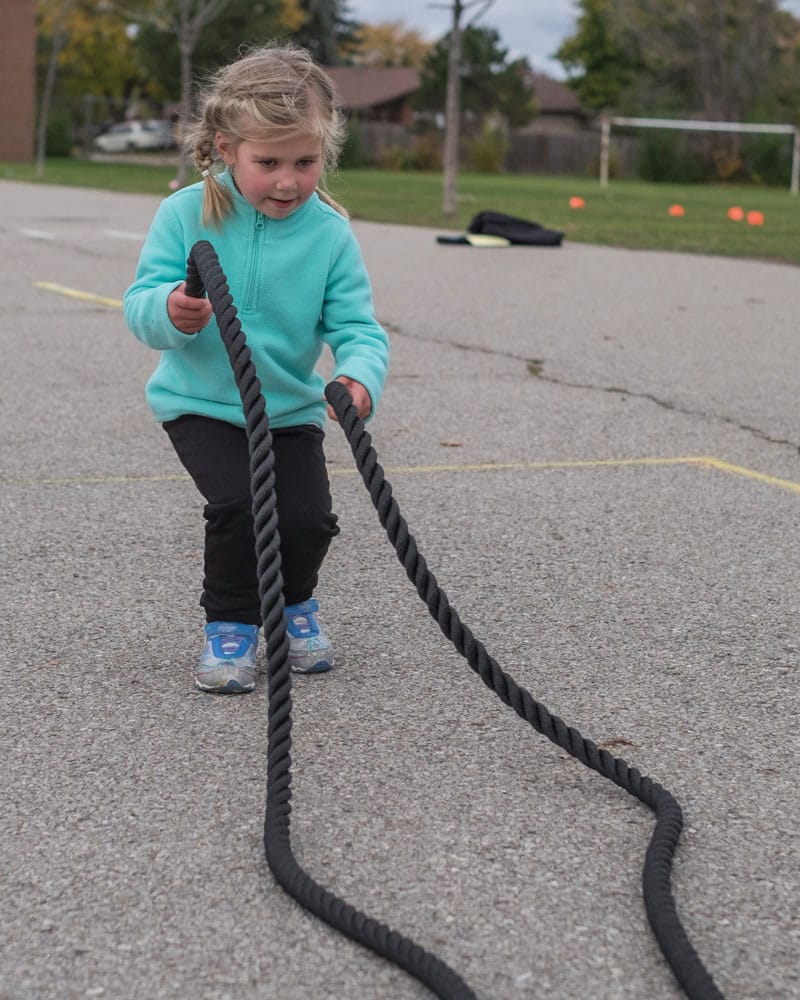 Battle Rope For Kids Junior Battle Rope | Safe Conditioning for Kids | Canada Mats