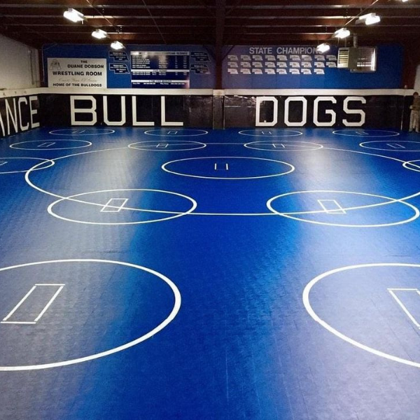 Roll-Out Wrestling Sports Mats