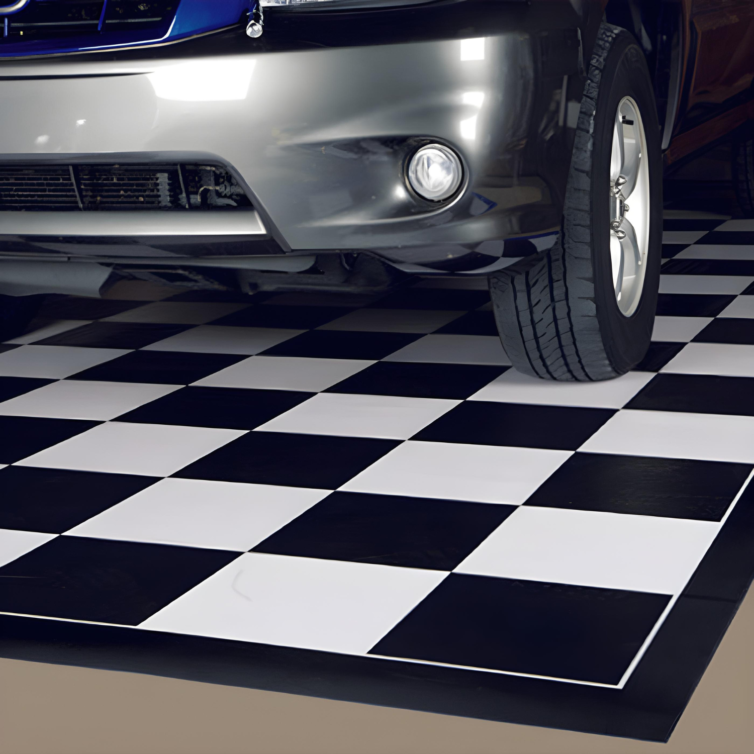 Welded Ceramic Checkerboard Roll Out Mat - Canada Mats