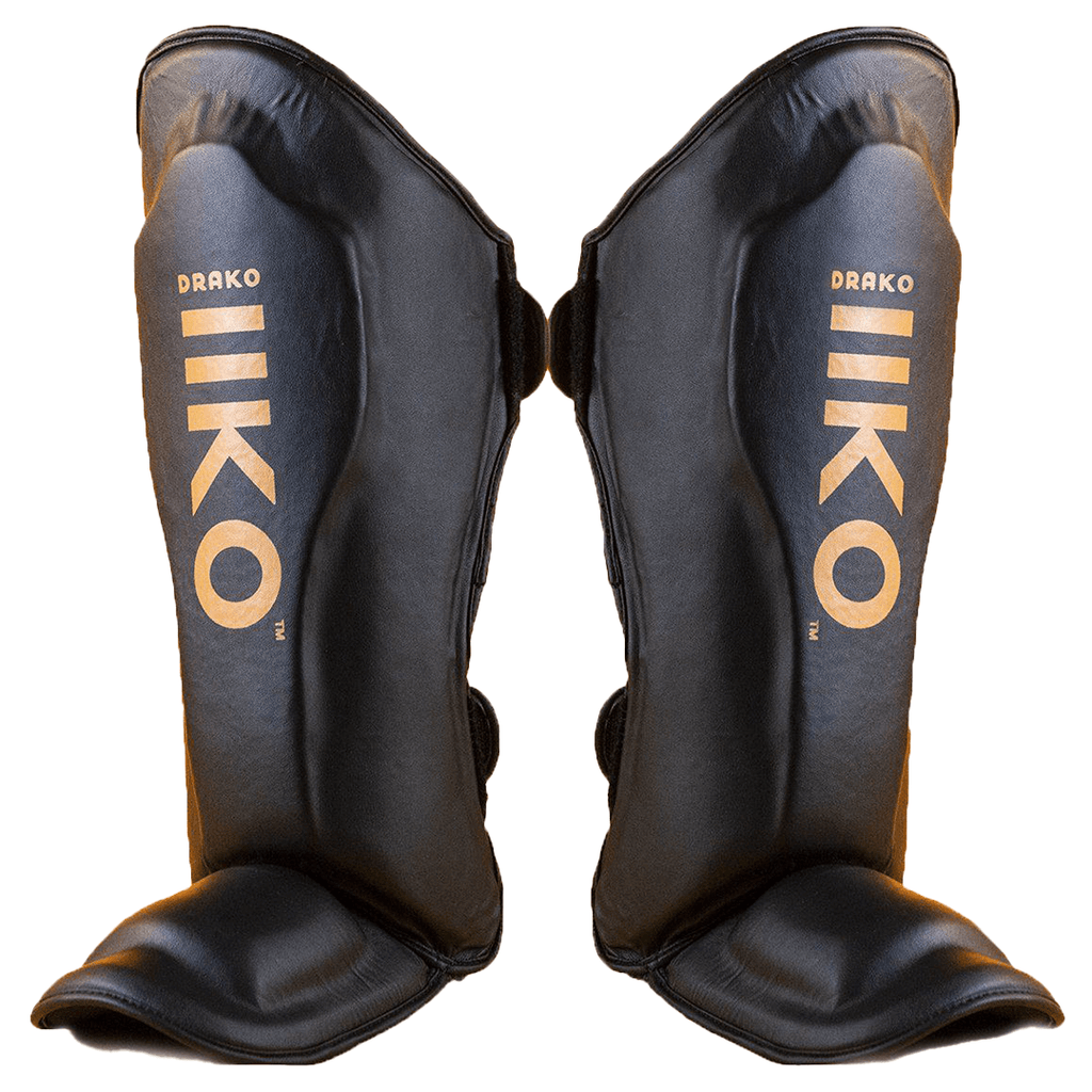 Drako 2KO Super PU Shin Instep | Gel Core & No-Slip Protection
