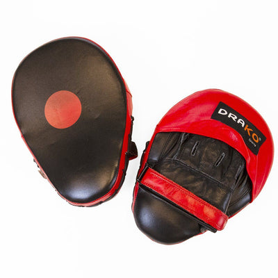 Drako Curved Leather Focus Mitts