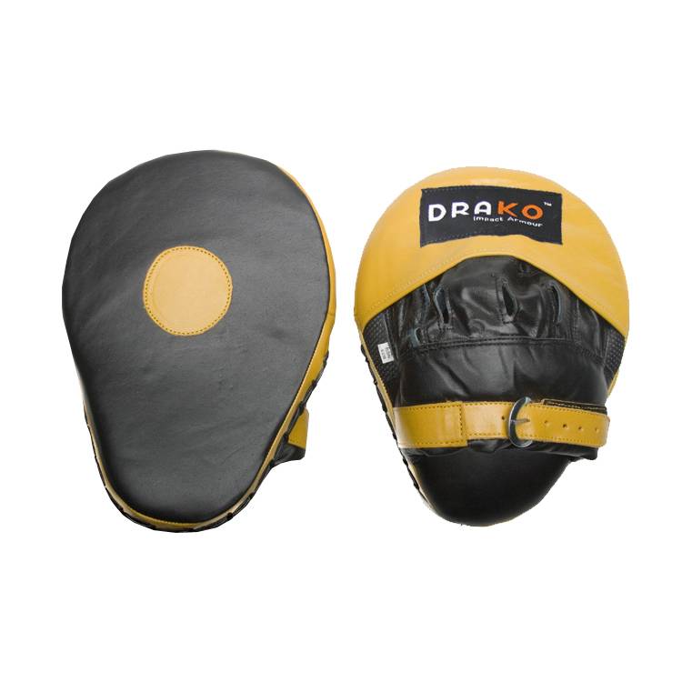 Drako Curved Leather Focus Mitts