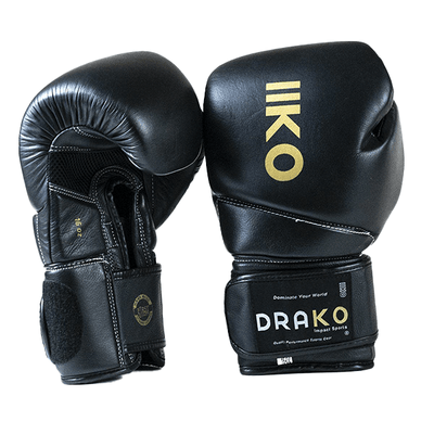 Drako Elite Gold Boxing Gloves