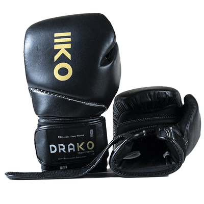 Drako Elite Gold Boxing Gloves