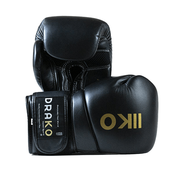 Drako Elite Gold Boxing Gloves