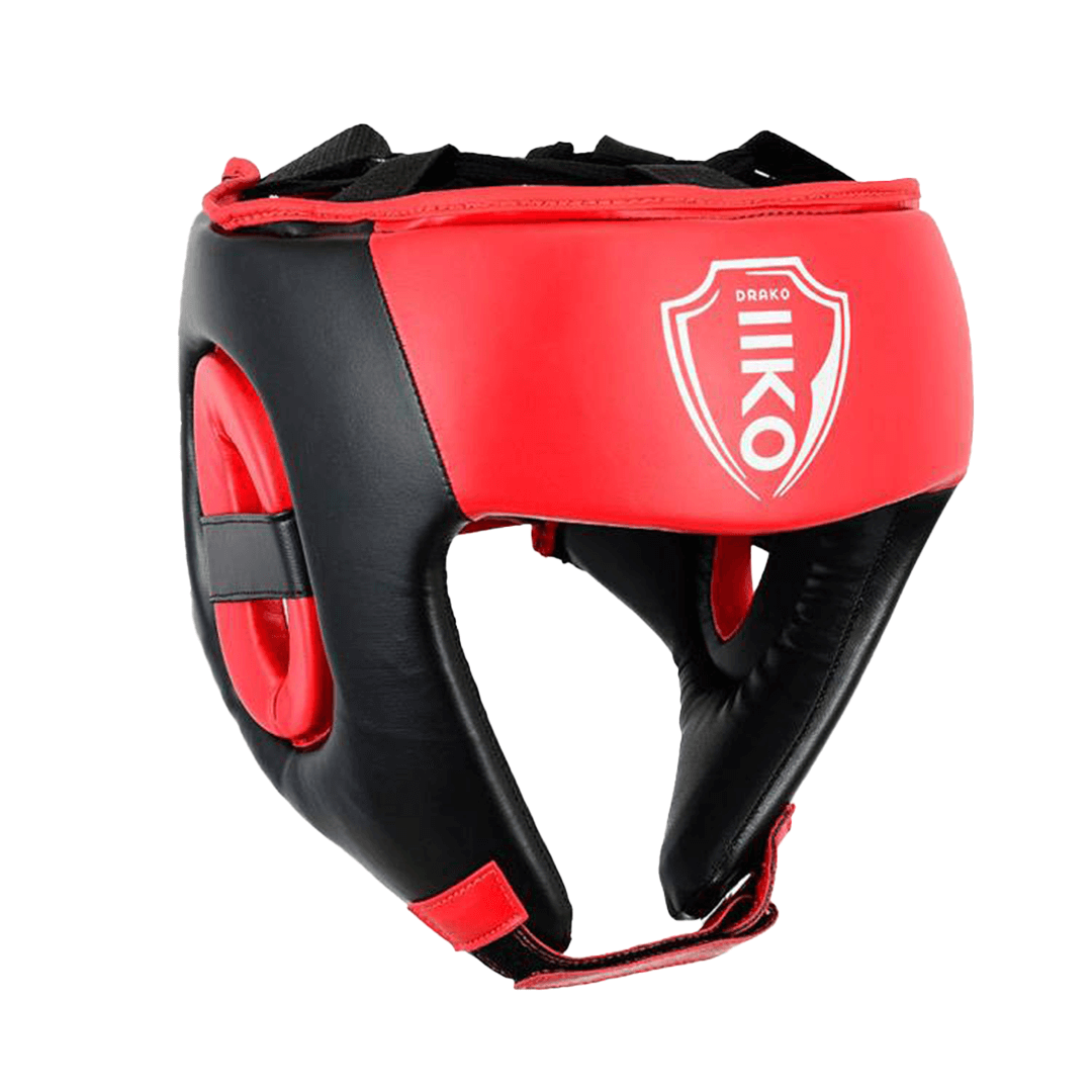 Drako Magnum Amateur Boxing Headgear | SuperTech Leather Protection ...