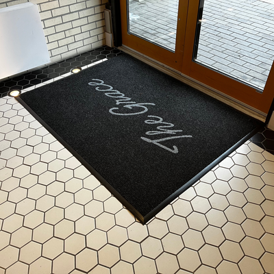 Dura Nop Inlaid Logo Mat