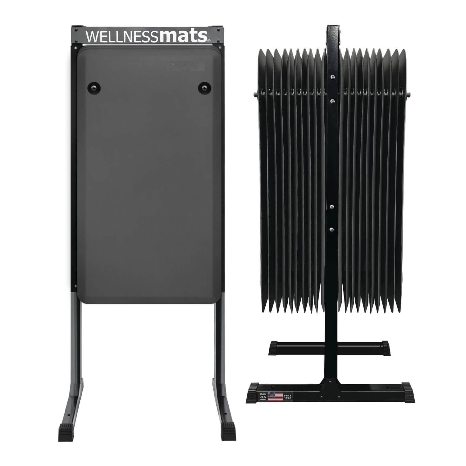 Wall-Mount Mat Storage Rack | Holds 3 Fitness or Mobile Mats – Canada Mats