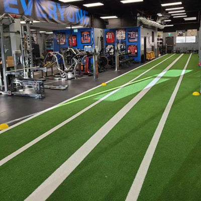 Foam Backed Artificial Gym Turf for Fitness & Sports Training
