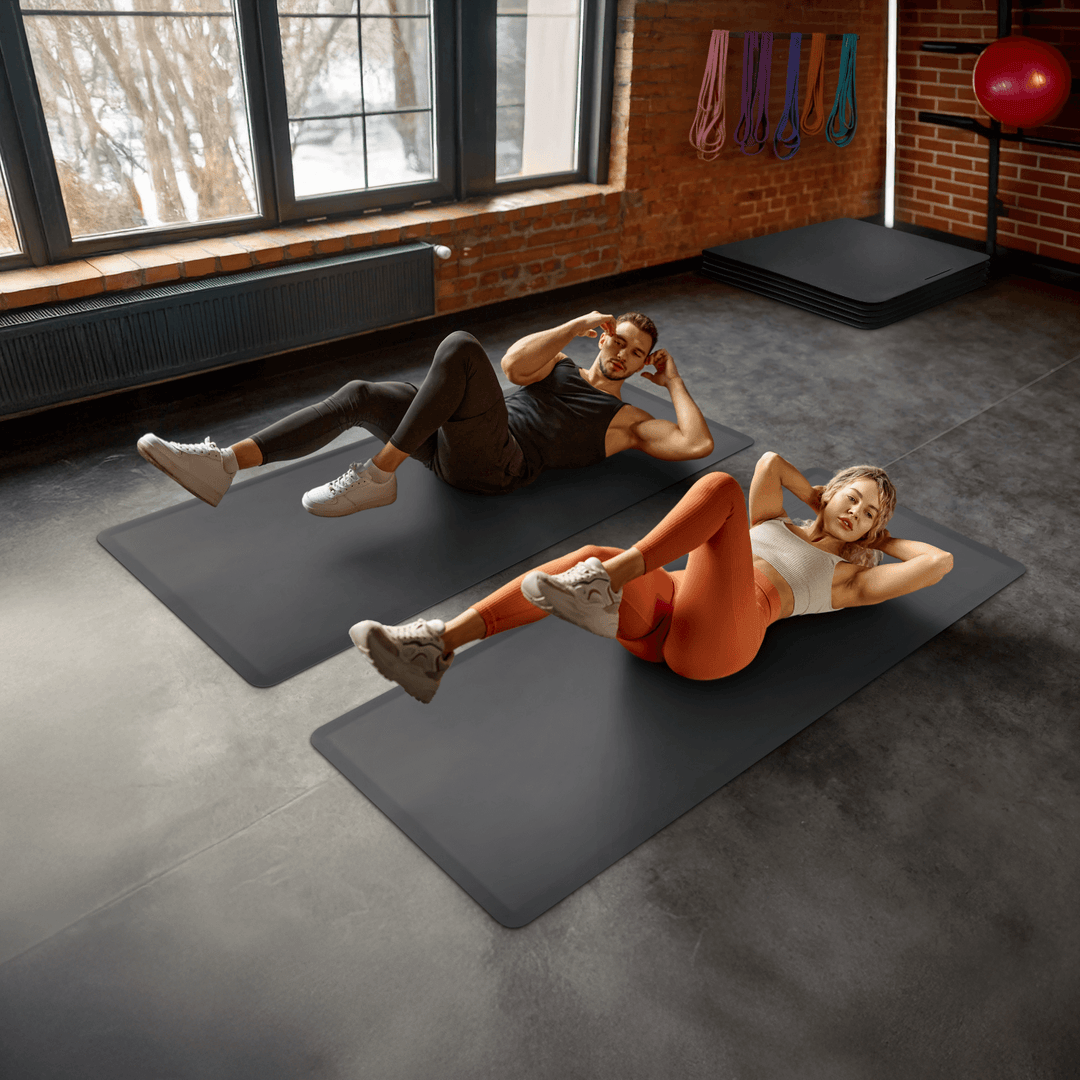 アミンマット　refine exercise Mat Folding Mat 72x30 | Portable Workout Mat with Carry Handle
