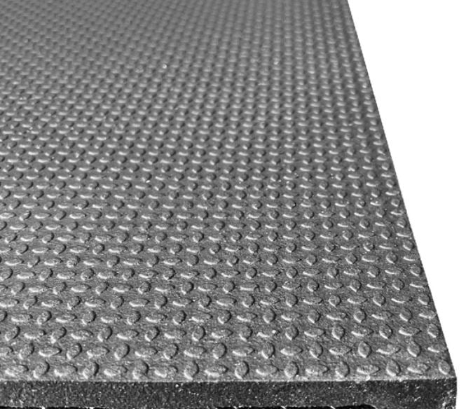 Re-Vulcanized Rubber Stall Mats - Straight Edge