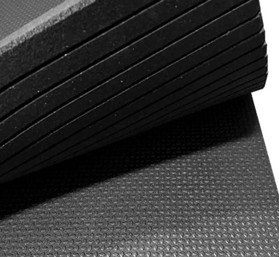 Re-Vulcanized Rubber Stall Mats - Straight Edge