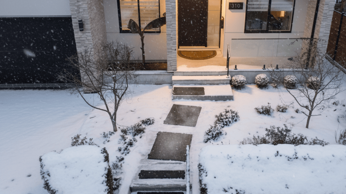 Porch steps
