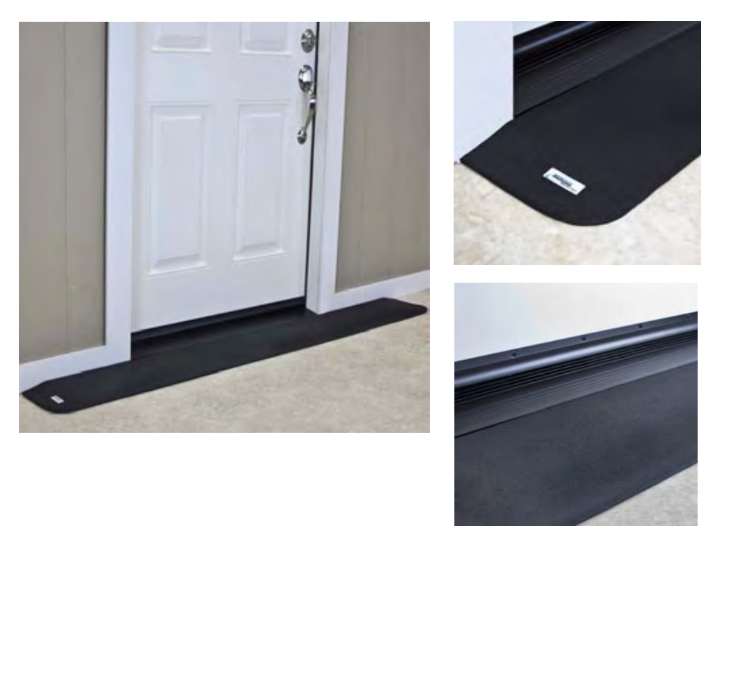 Transition Rug Ramp EZEdge™ Transition Wheelchair Ramps – Canada Mats