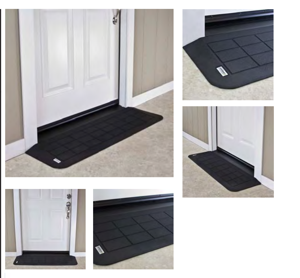 Transition Rug Ramp EZEdge™ Transition Wheelchair Ramps – Canada Mats