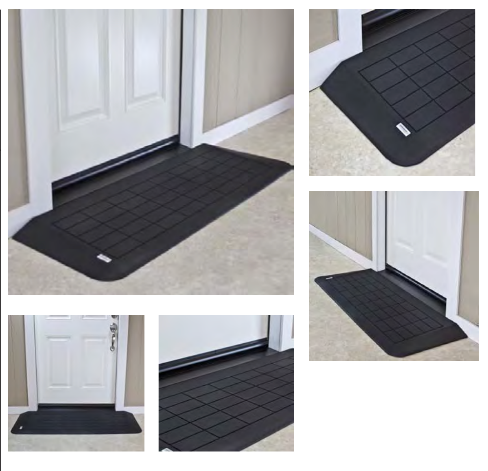 Used Transition Ramps EZEdge™ Transition Wheelchair Ramps – Canada Mats