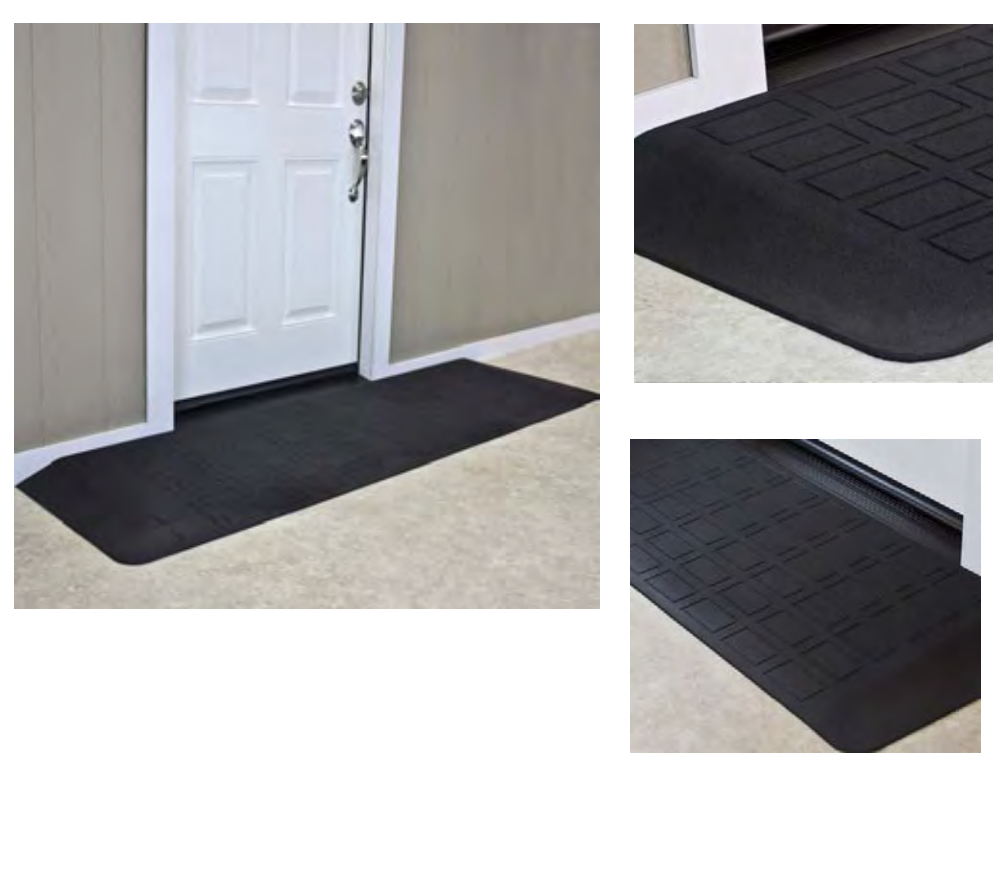 Transition Rug Ramp EZEdge™ Transition Wheelchair Ramps – Canada Mats