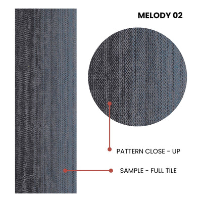 Melody - Innovflor Carpet Tiles
