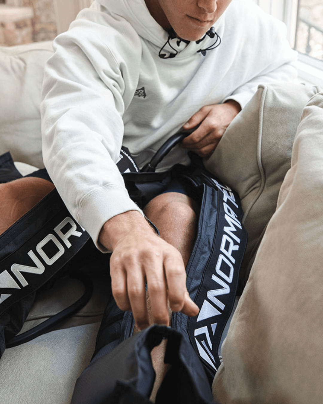 Normatec 3 Leg Attachment | Gapless Compression for Legs & Feet ...