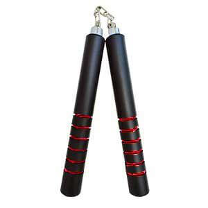 Nunchaku Chain with Grooved Rings