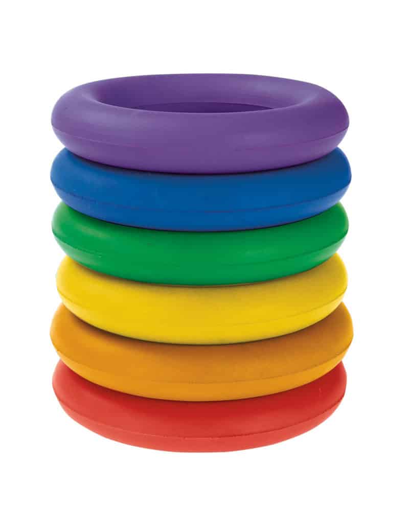 Rainbow Deck Tennis Rings