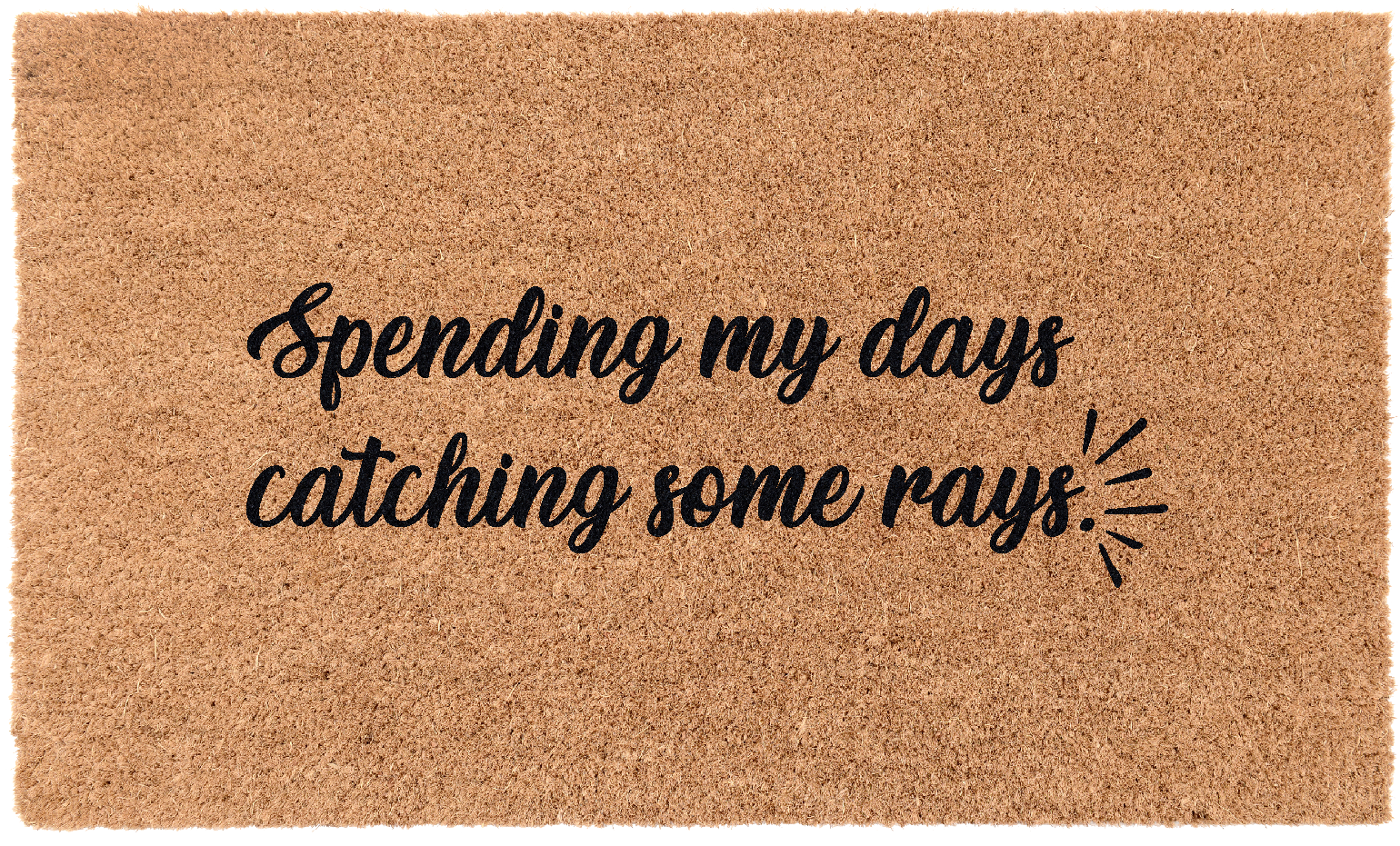 Catching Rays - Coco Mats N More Commercial Coir Doormats – Canada Mats