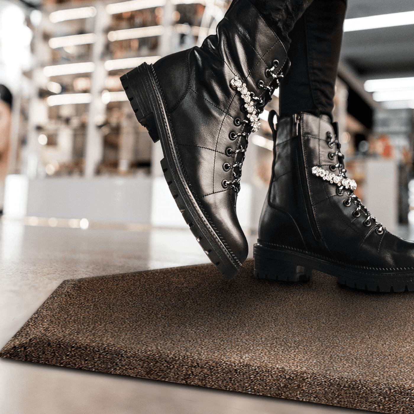 Smart Step Granite Slate Salon Mats