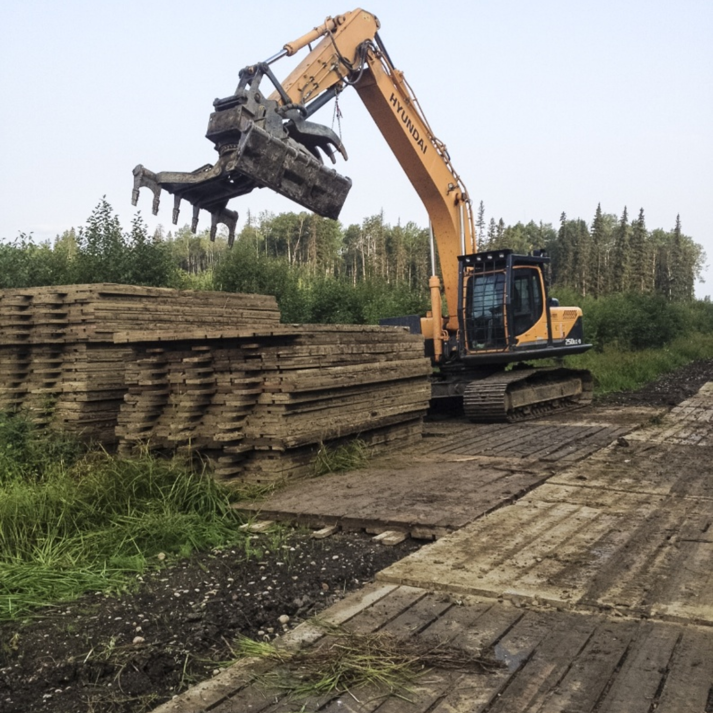 Swamp Access Mats – Fir & Oak/Fir Hybrid