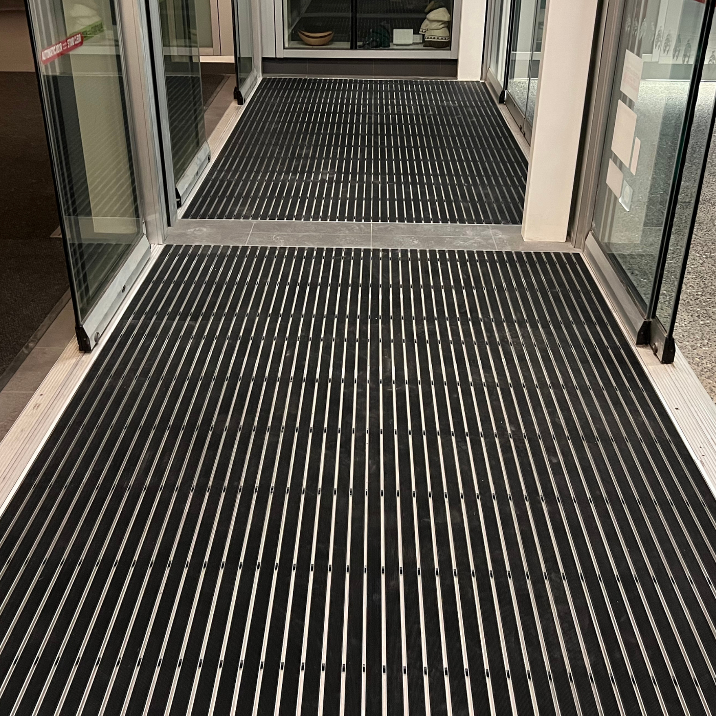 Top Clean Stabil XL Aluminum Entrance Matting - 27mm with Grooved Rubber