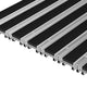 Grooved Rubber and Scraper Bar