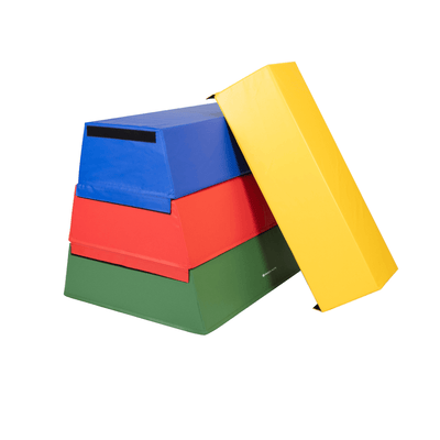 Trapezoid Vaulting Boxes for Gymnastics Training